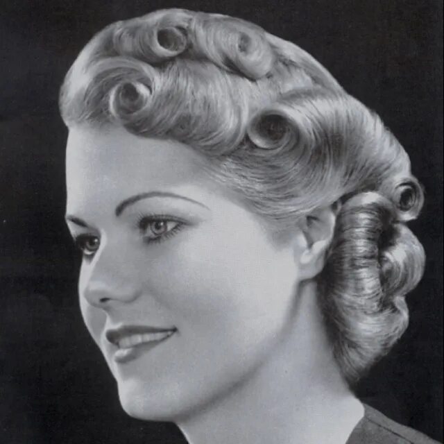 Прическа 1920 х годов 1930s hair- gimme 1940s hairstyles, Long hair styles, Vintage hairstyles