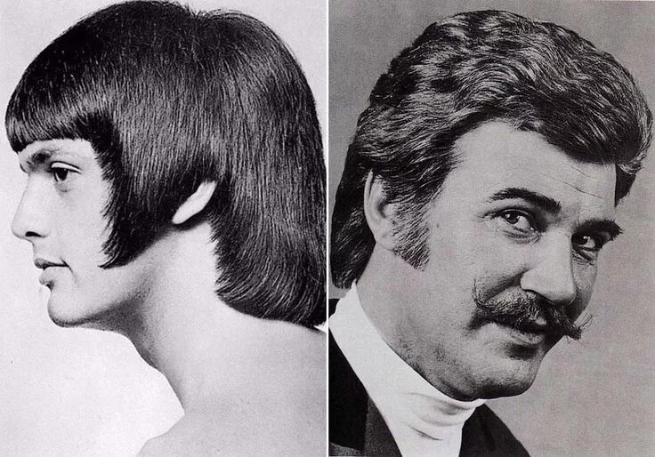 Прическа 1960 мужская Romantic men’s hairstyle from the 1960s–1970s Long hair styles men, 1970s hairst