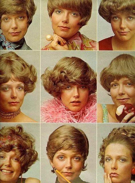 Прическа 1970 х годов Super Seventies Retro hairstyles, 70s hair, 70’s hair