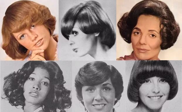 Прическа 1970 х годов 1970s Hairstyles for Short Hair 1970s hairstyles, Short hair styles, Retro hairs