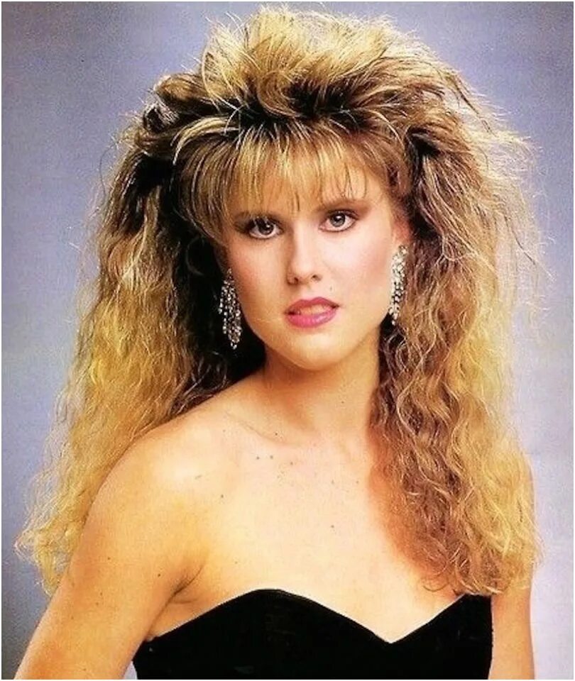 Прическа 1980 х годов 13 Modest 1980s Hairstyles Ideas 1980s hair, 80s hair, Hair looks