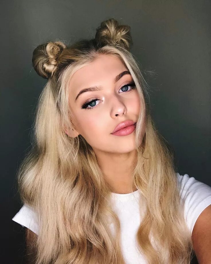 Прическа 2 Pin by Kim Yong-Bum on Loren Gray Hair styles, Summer hairstyles, Loren gray