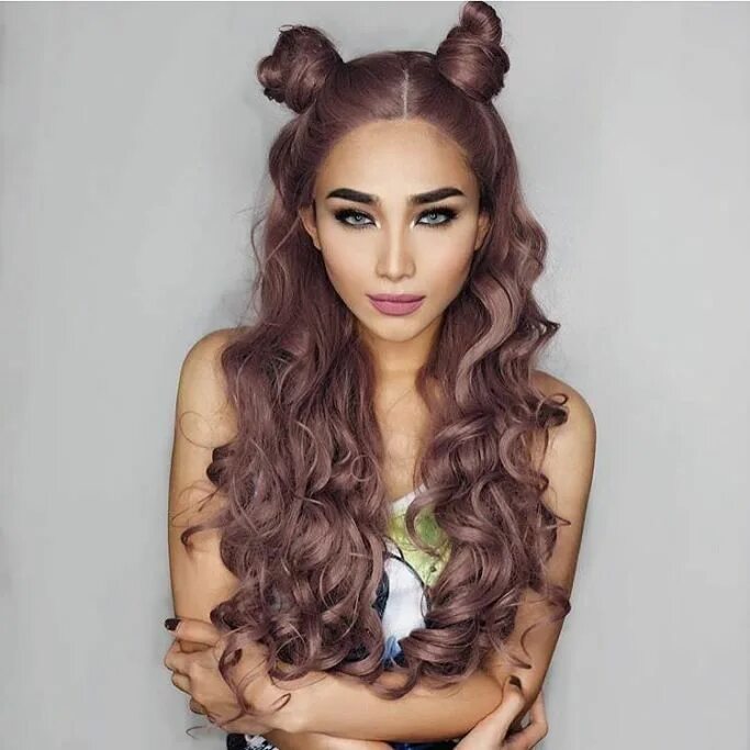 Прическа 2 3 Say Hello To The New Instagram Trend : Two Buns Hairstyle Two buns hairstyle, Lo