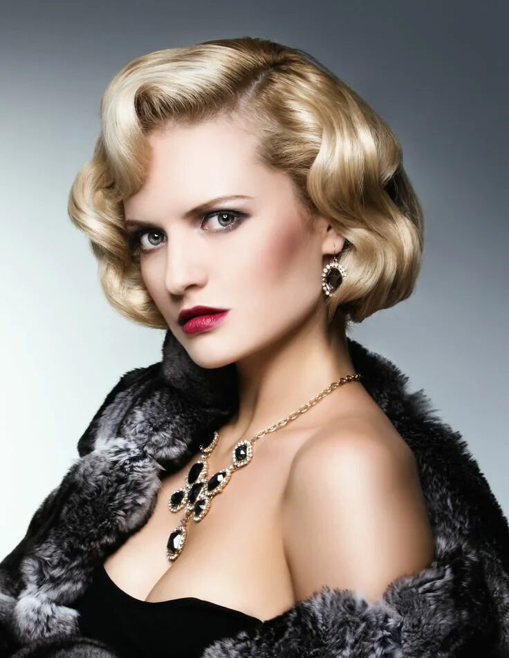 Прическа 20 годов на длинные Classique Collection by Irina Bilka - Behindthechair.com Classy hairstyles, Long