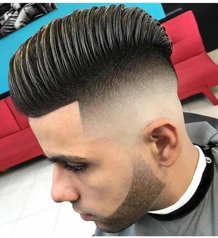 Прическа 2007 мужская High Volume Comb Over with Skin Fade Undercut - The Latest Hairstyles for Men an