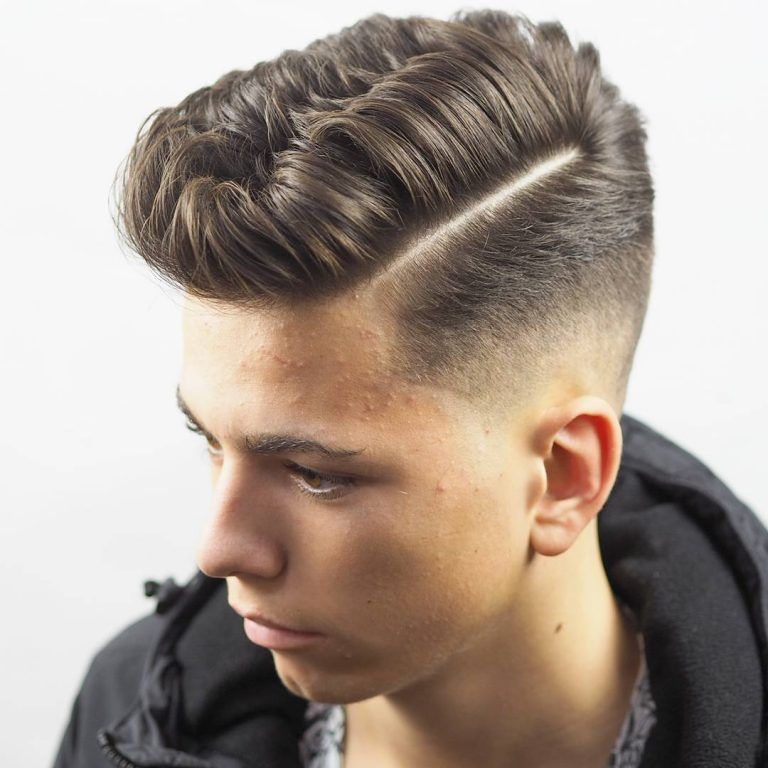 Прическа 21 год 21 Side Part Haircuts For Men To Wear In 2023 Taper fade haircut, Fade haircut s