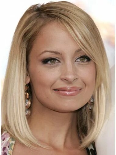 Прическа 35 лет Celebrity Bobo Wigs Lace Front Bobs Shoulder Length Gorgeous Nicole Richie Long 