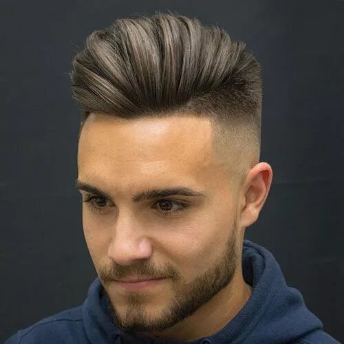 Прическа 41 года 35 Cool Pompadour Haircut Styles For Men in 2023 Mens haircuts fade, Undercut po