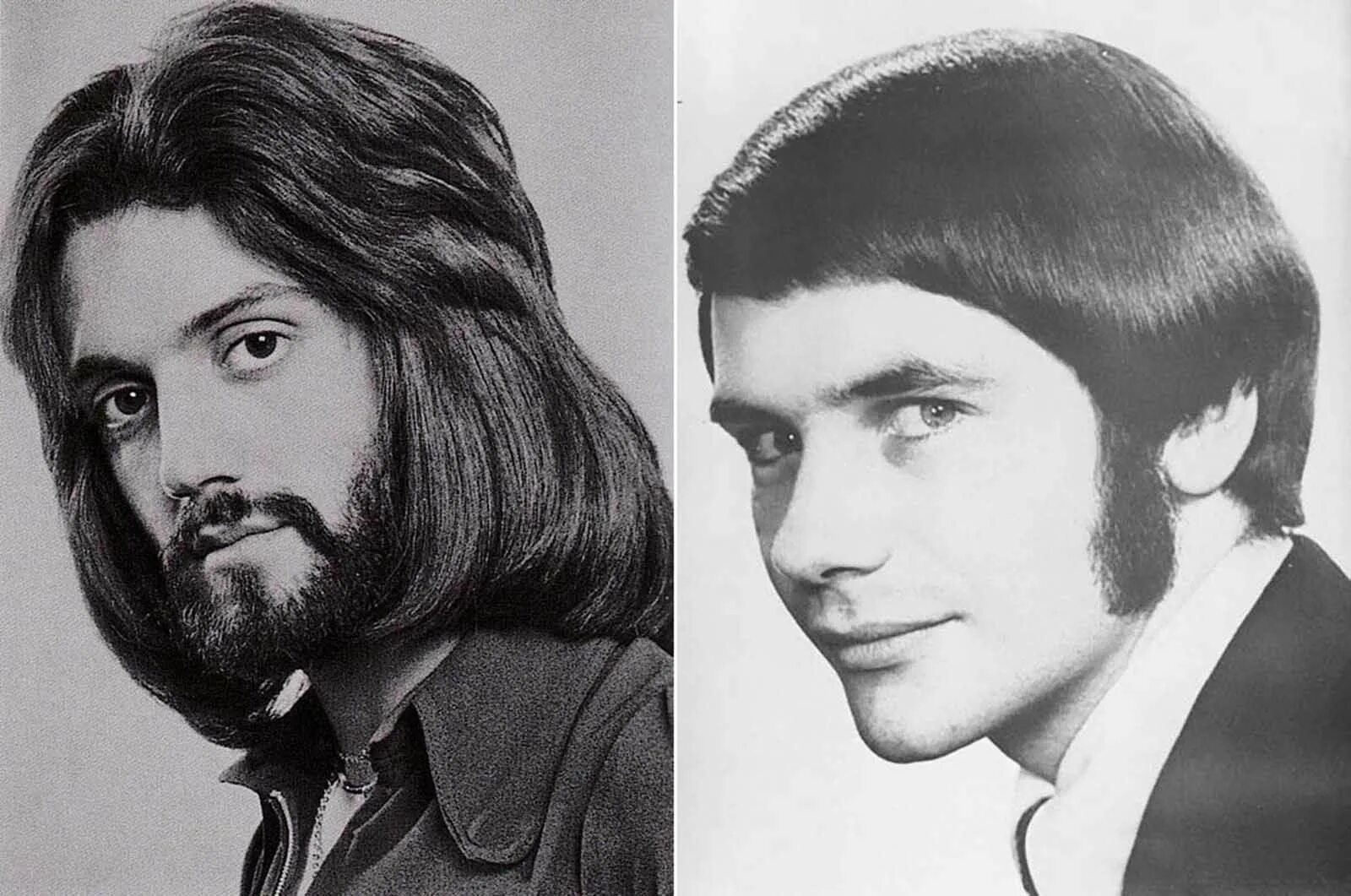 Прическа 70 годов фото Romantic men’s hairstyle from the 1960s–1970s - Rare Historical Photos Romantic 