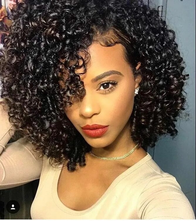 Прическа афро кудри на средние волосы Pin by Nicolyn on Curly hair Natural hair styles, Curly hair styles, Short curly