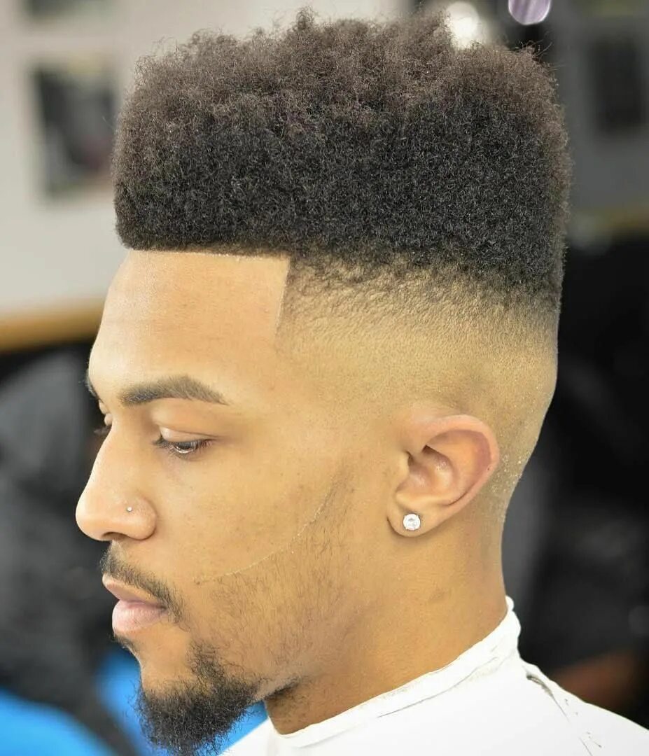 Прическа американка мужская 40 Handsome Black Men Haircuts and Hairstyles to Rock in 2024 High top fade hair