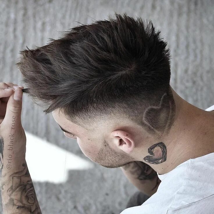 Прическа андеграунд мужская 15 Neckline Hair Designs For 2024 Haircuts for men, Cool hairstyles for men, Hai