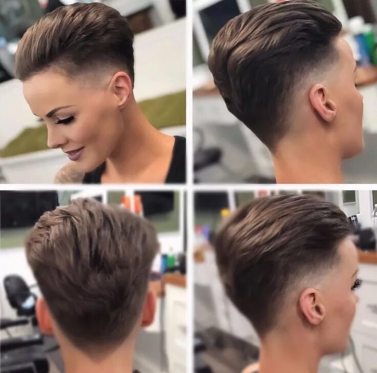 Прическа андеркат женская фото instagram haarestylede #pixiecut #haare #kurzehaare #frisur Kapsels voor kort ha