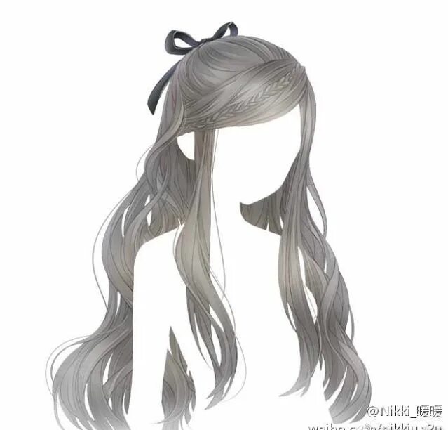 Прическа аниме для девушки с длинными волосами Pin on Anime hairstyles