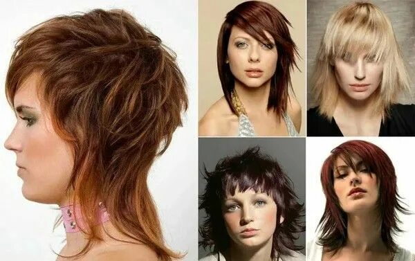 Winter Synthetic Wig (Ships Same Day) Short shag hairstyles, Hairstyles for thin