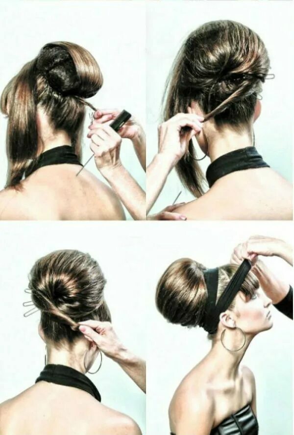 Прическа бабетта пошаговая инструкция с фото 16 Ways to Make a Hairstyle on Long Hair