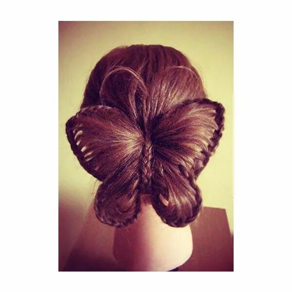 Прическа бабочка на длинные волосы HOW-TO The Braided Butterfly Updo Photo Steps Included! Modern Salon Butterfly h