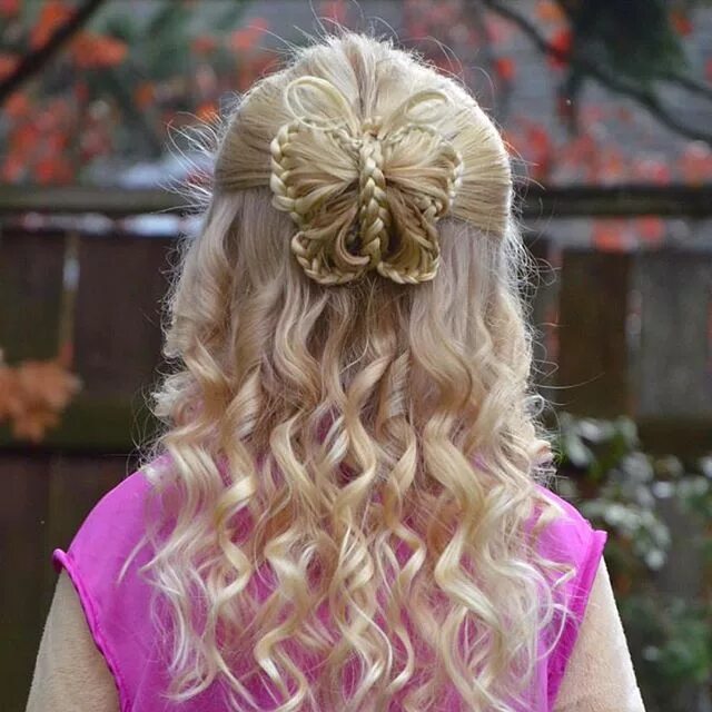 Прическа бабочки для девочки Pin on Butterfly Braid Hairstyles