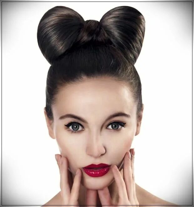 Прическа бант на длинные Fashion hair styling 2019-2020: long, medium, short hair Party hairstyles, Hair 