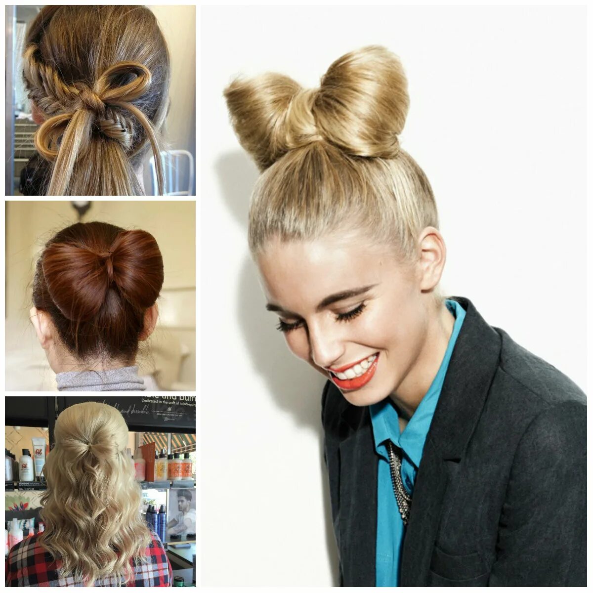 Прическа бантик на длинные Cute Bow Hairstyle Ideas for 2022 - Hairstyles Galaxy