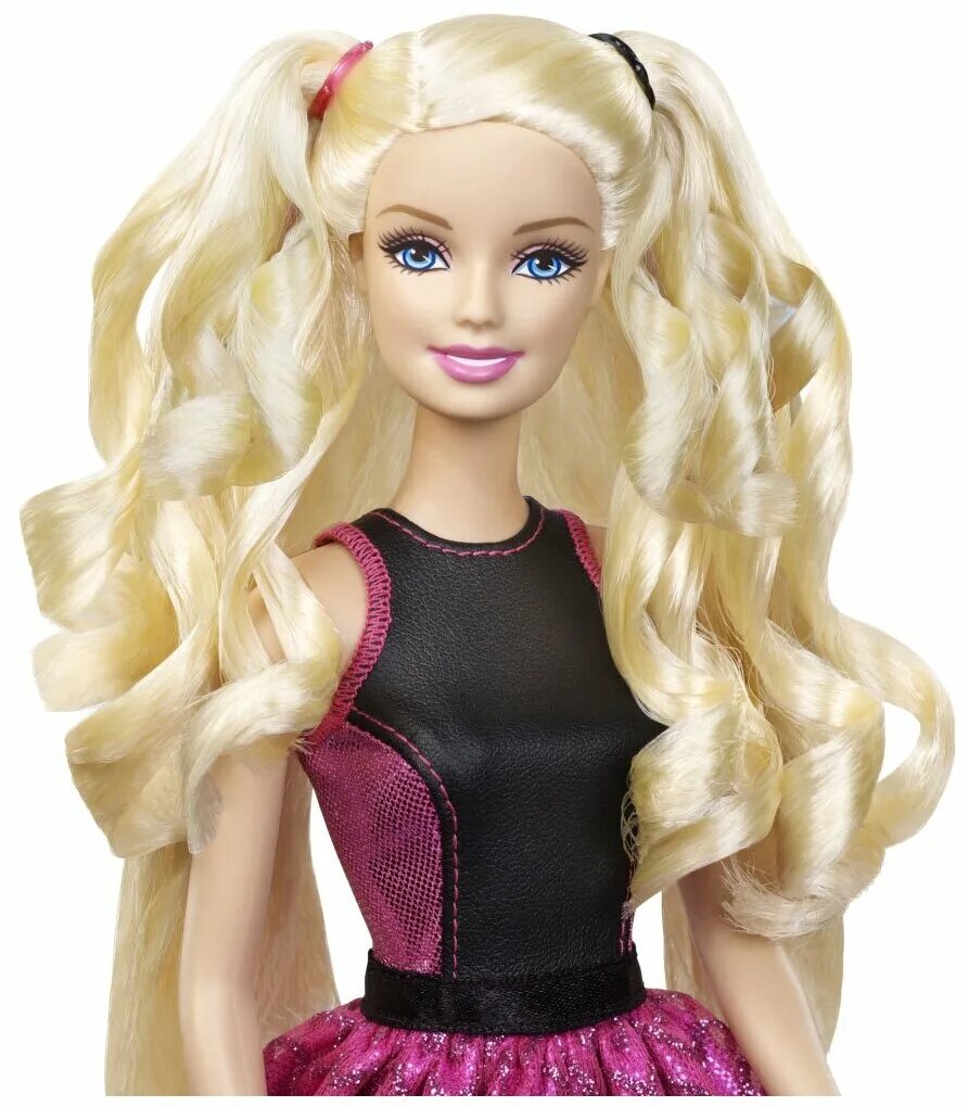 Прическа барби на длинные Кукла Barbie Бесконечные завитки, 29 см, BMC01 - купить в интернет-магазине по н