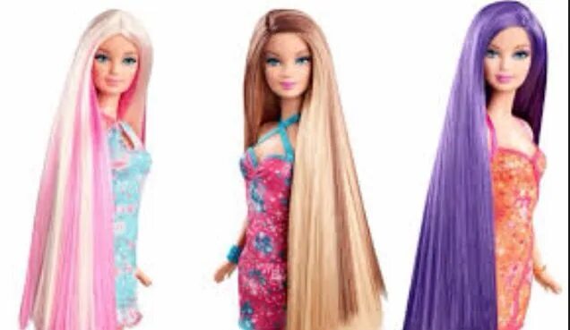 Прическа барби на длинные I look the hair Barbie long hair, Pink long dress, Dolls with long hair