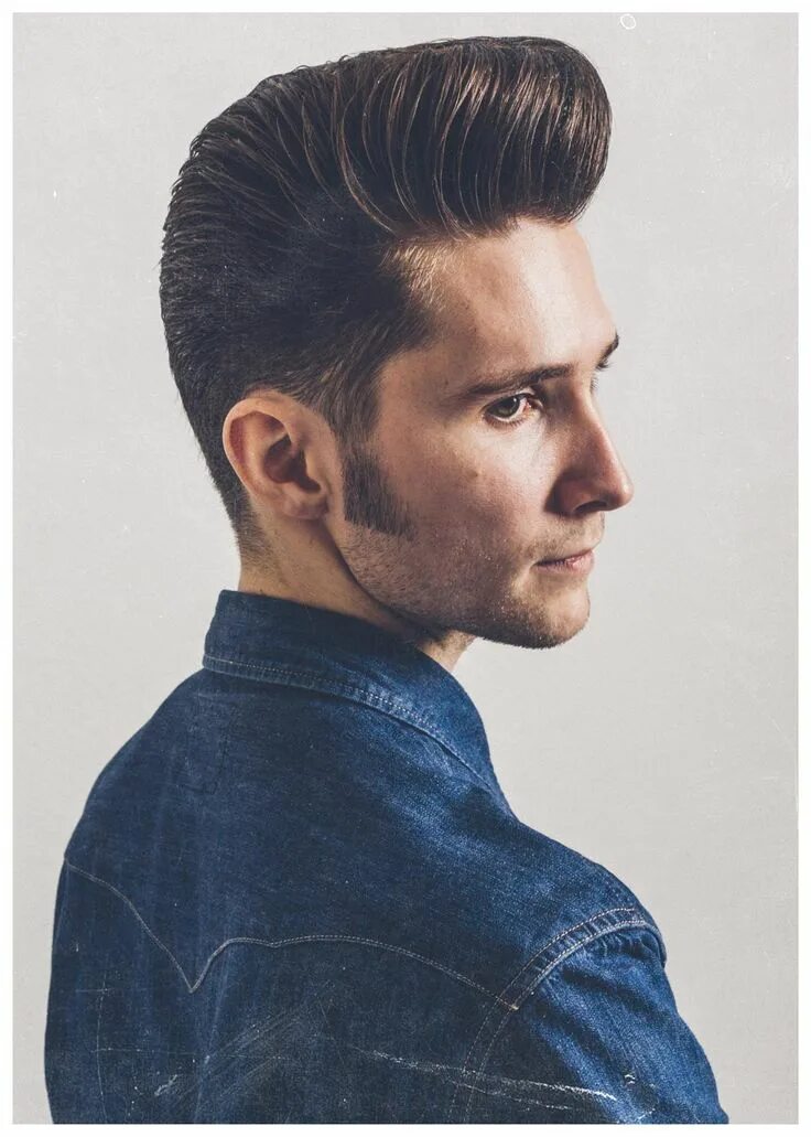 Прическа башня мужская 5 Cortes de Cabelo Masculino 2018 - Marco da Moda Pompadour haircut, Modern pomp