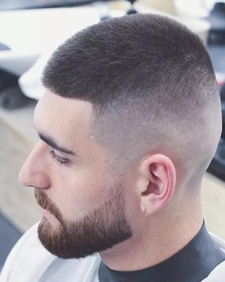 Прическа баззкат мужская The 9 Biggest Men's Haircut Trends To Try For Summer 2018 Buzz cut hairstyles, C