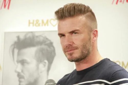 Прическа бекхэма короткая 6.14.15 David beckham hairstyle, David beckham, Beckham haircut