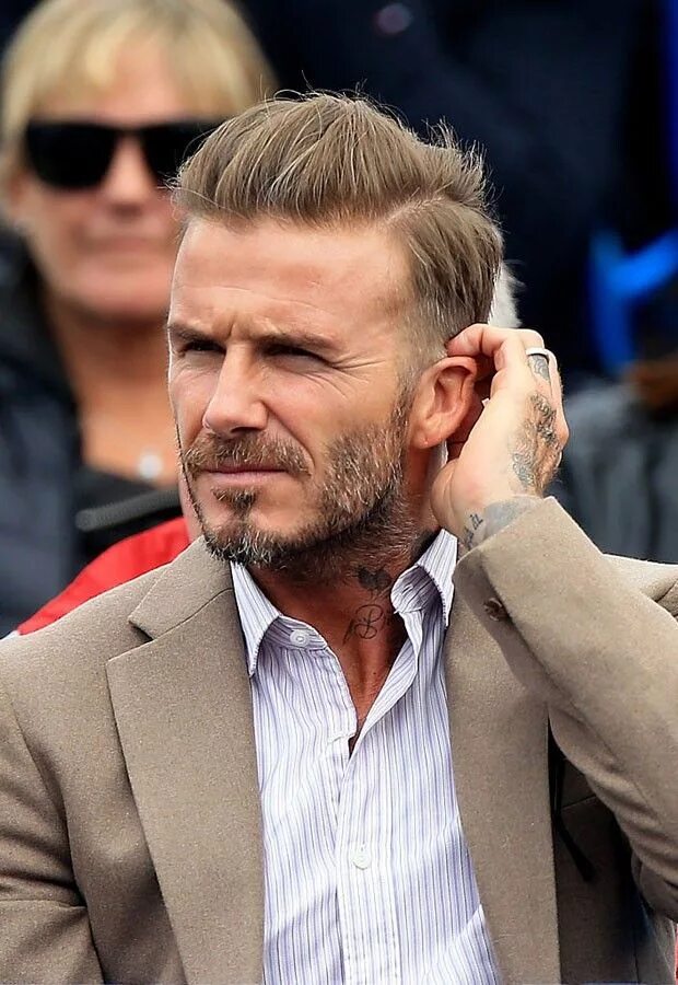 Прическа бекхэма короткая A evolução de David Beckham (fora dos campos) em 11 fotos Corte de cabelo do dav