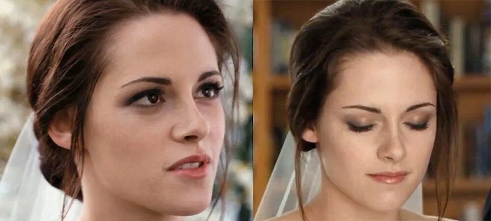 Прическа беллы Makeup Natural Bridal makeup looks, Wedding makeup tutorial, Bella swan