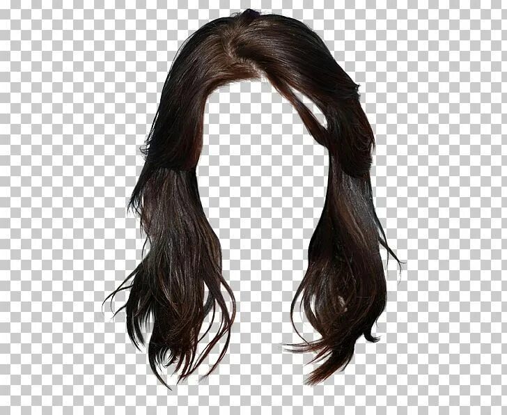 Прическа без Long Hair Brown Hair Black Hair Hairstyle PNG - brown hair, brunette, capelli, c