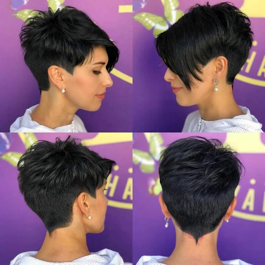 Прическа бикси фото 2024 Pin em Short Hairstyles