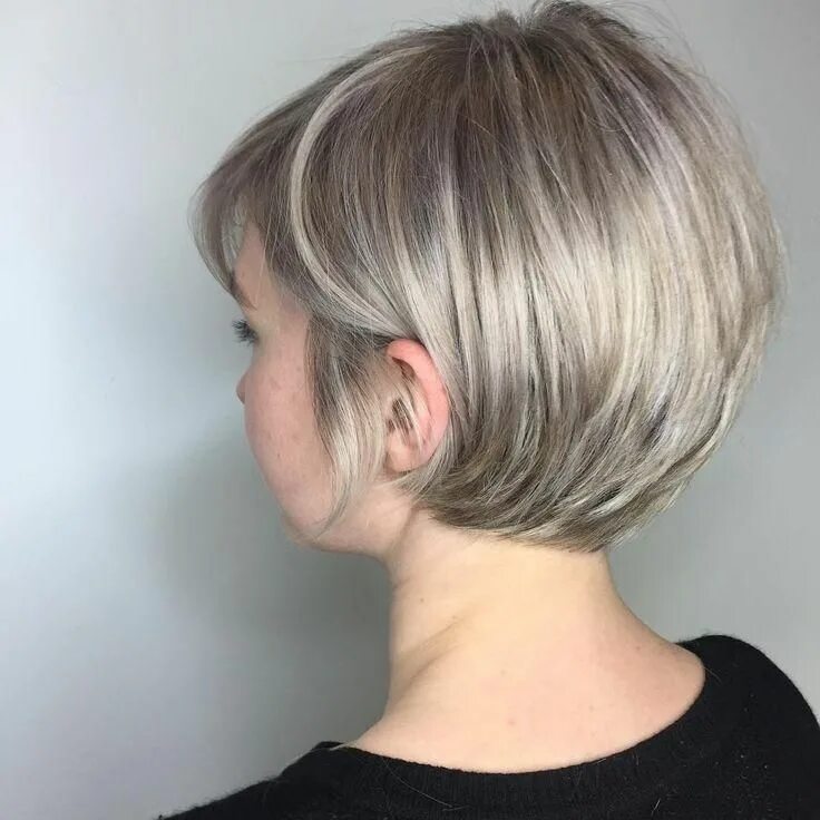 Прическа боб 50 каре на короткие Collection of Medium Pixie Haircuts 2018 ideas Short hair styles for round faces