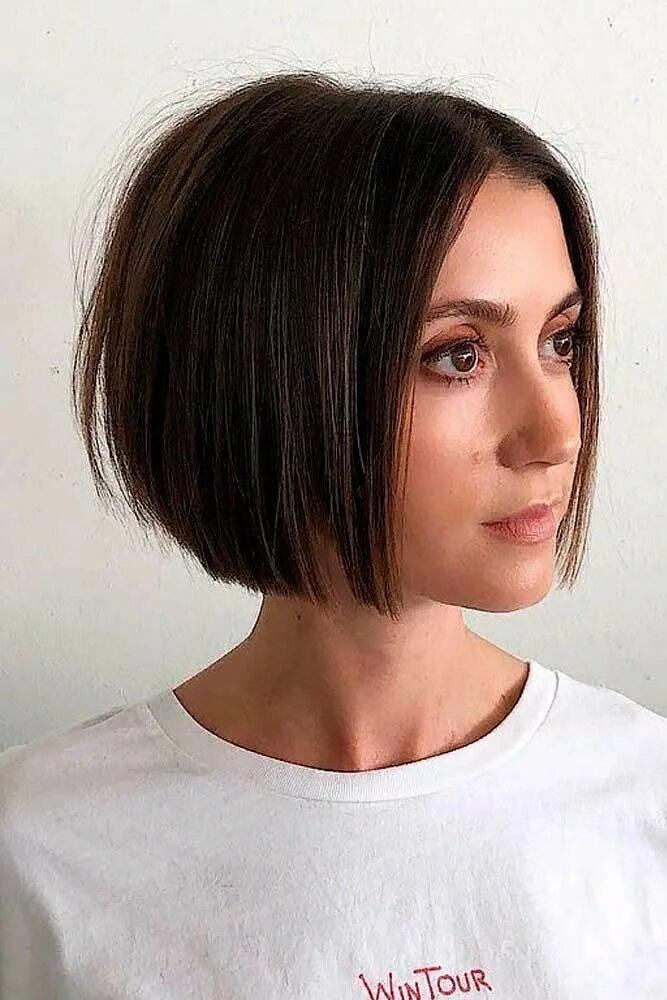 Прическа боб без челки фото 64 Bob Haircut Ideas To Inspire Your Next Cut Edgy bob haircuts, Short bob hairs