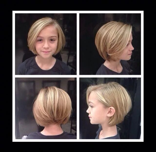 Прическа боб для девочки Sassy textured bob by Master Stylist Jamie at Carlton Hair Brea, CA (714)256-976