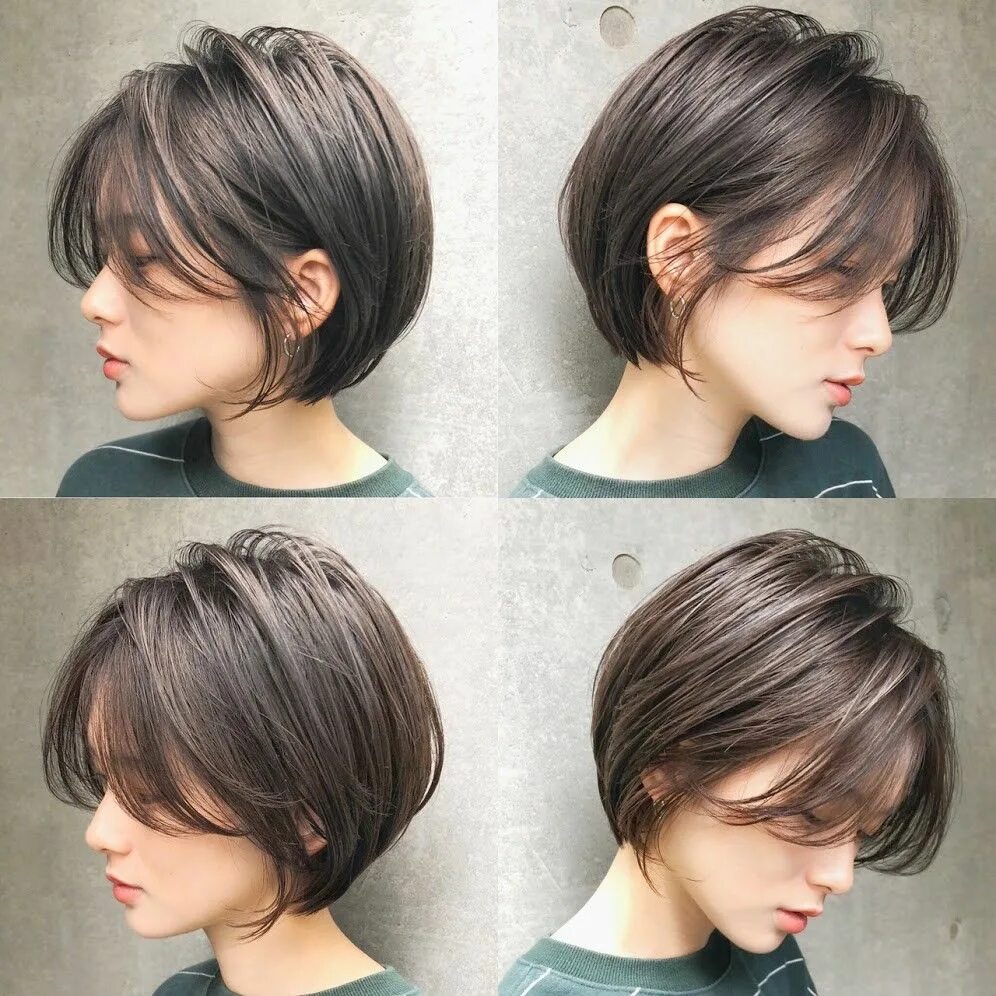 Прическа боб для волос Pin on シ ョ-ト Thick hair styles, Medium hair styles, Short hair styles