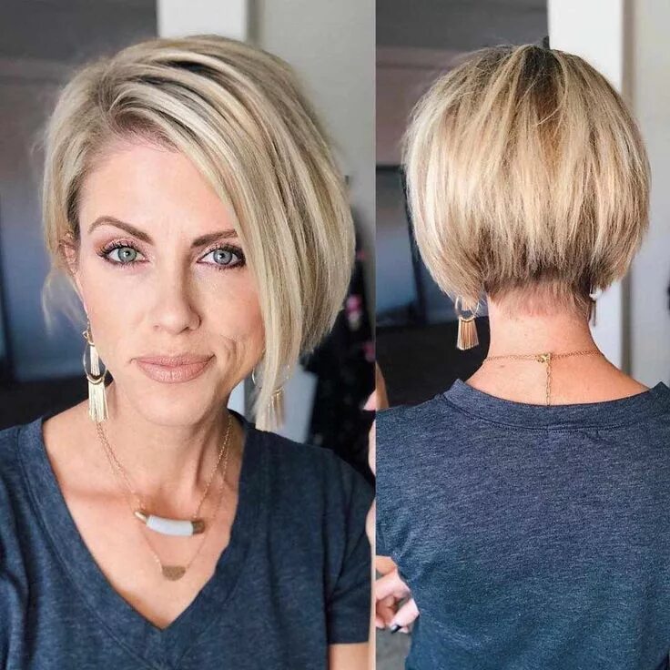 Прическа боб для женщин Short Hairstyle Ideas To Look Great In 2019 - #BobHairstyles #haircuts #Hairstyl