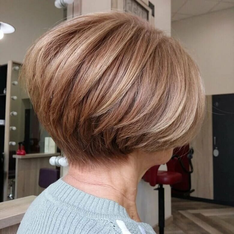 80 Flattering Hairstyles for Women Over 50 of 2018 Modern hairstyles, Short bob 