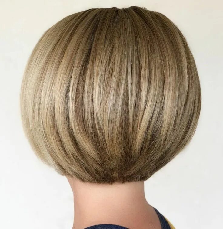 Прическа боб фото сзади 60 Best Short Bob Haircuts and Hairstyles for Women Hairstyles for thin hair, Bo