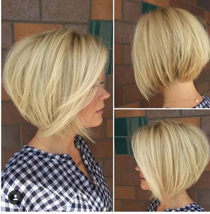 Прическа боб каре Gorgeous Brunette Bob Styles Bob-Hairstyle.Com Haarschnitt, Kurzhaarfrisuren, Ku