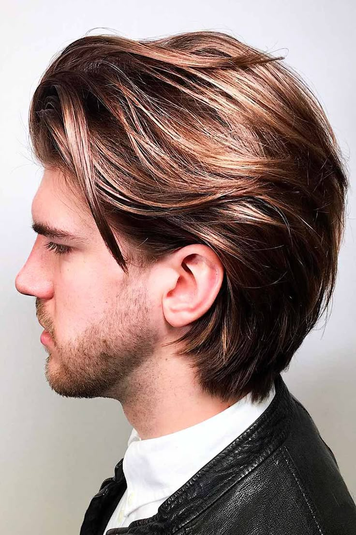 Прическа боб каре мужская 80 Popular Mens Medium Length Hairstyles: From Classic to Contemporary Mens medi