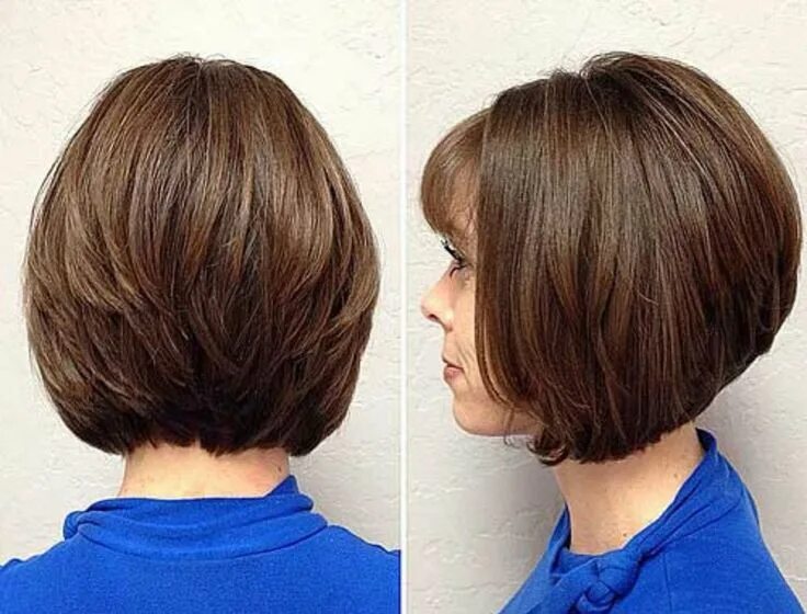 Прическа боб каре на средние 50 Trendy Inverted Bob Haircut Ideas for 2024 Asymmetrical bob haircuts, Short b