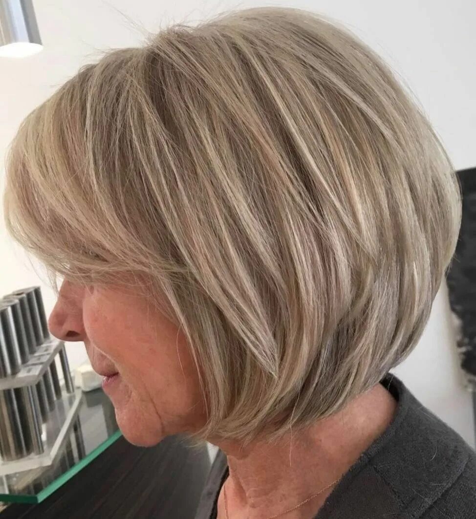 Прическа боб каре после 50 лет 60 Best Hairstyles and Haircuts for Women Over 60 to Suit any Taste Modern hairc