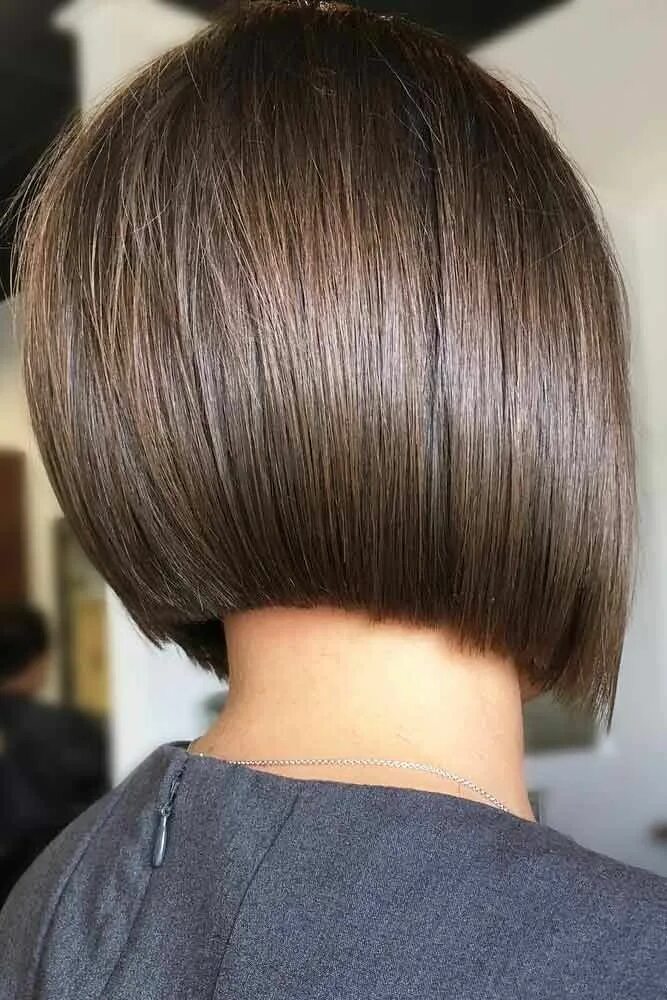 Прическа боб каре сзади фото 51 New Short Bob Hairstyles This Season Bob hairstyles, Short bob hairstyles, Sh