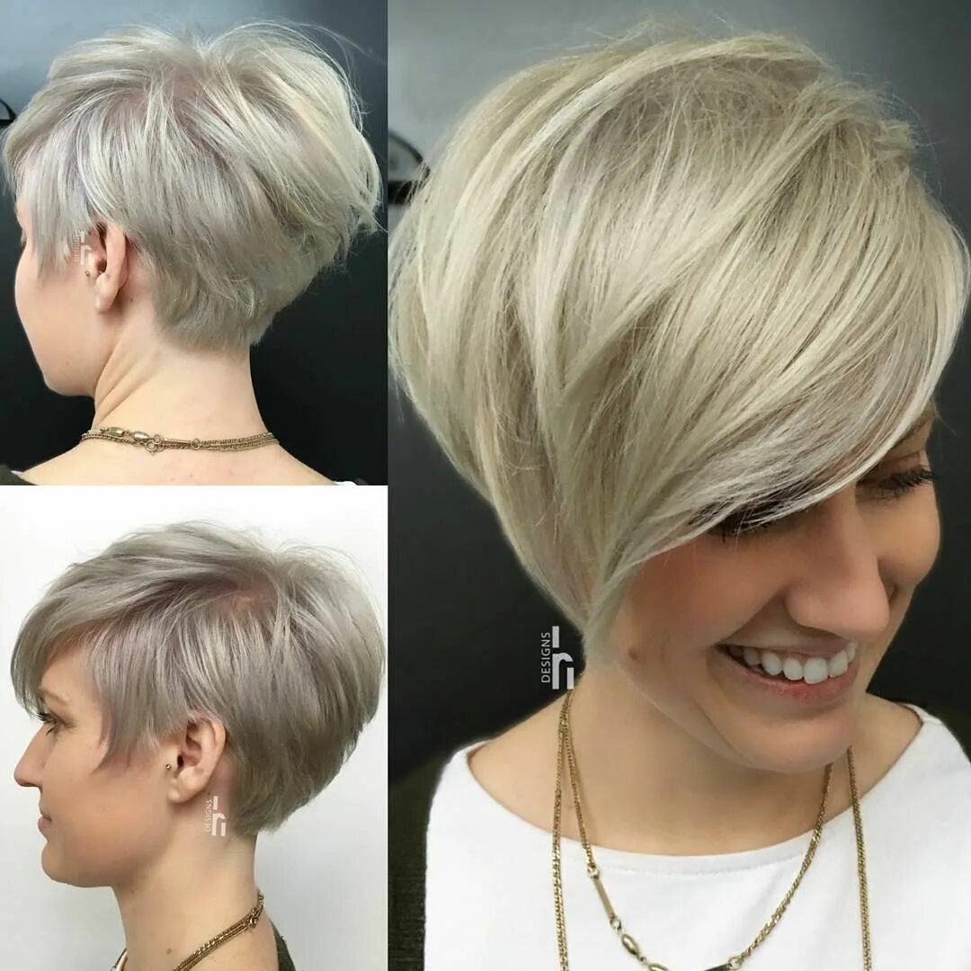 Прическа боб пикси фото короткие Hair, Style, Makeup & Fashion on Instagram: "This pixie from @headrushdesigns wa