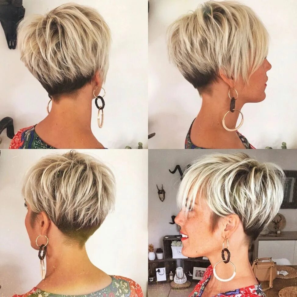 Прическа боб пикси фото короткие 100 Mind-Blowing Short Hairstyles for Fine Hair in 2024 Korte kapsels fijn haar,