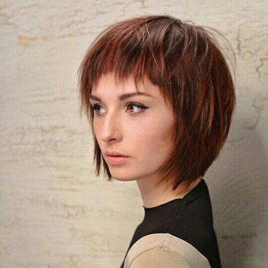 Прическа боб с короткой челкой фото Pin de Fridita Fernandez en Hair Estilos de cabello corto, Cortes de pelo, Estil