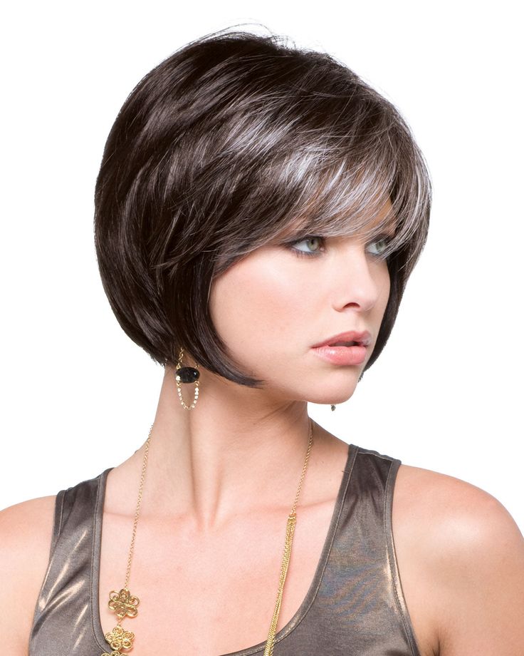 Прическа боб женская для средних волос Audrey Synthetic Wig by Rene of Paris Short wigs, Bob hairstyles, Short hair cut