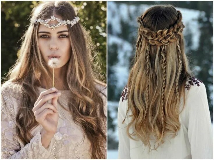 Прическа бохо длинные Boho Chic Hairstyles for Women 60 Cute Boho Hairstyles for Short Long Medium Len